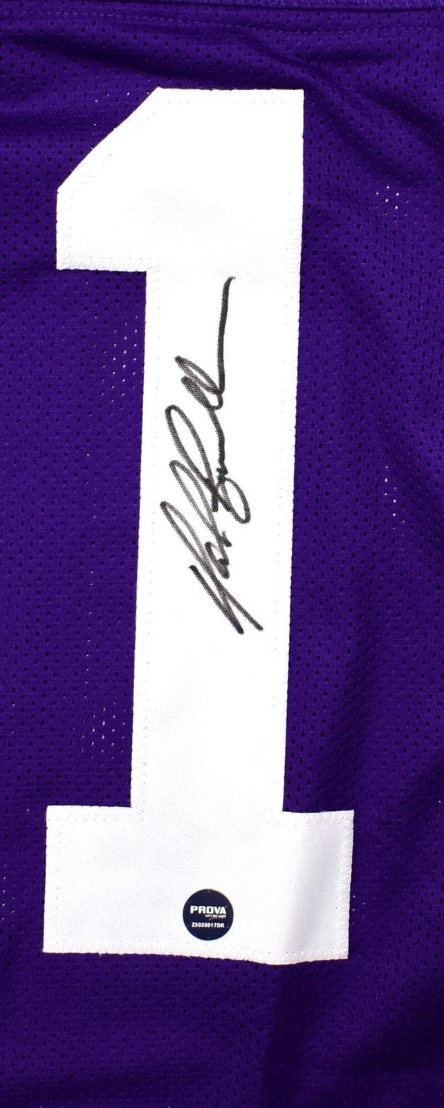 Mark Brunell Autographed Purple College Style Jersey