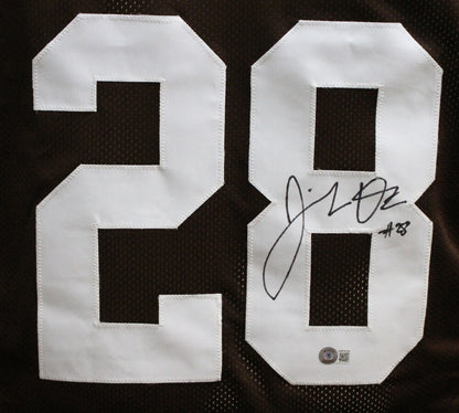 Jeremiah Owusu-Koramoah Autographed Cleveland Browns Custom Jersey BAS