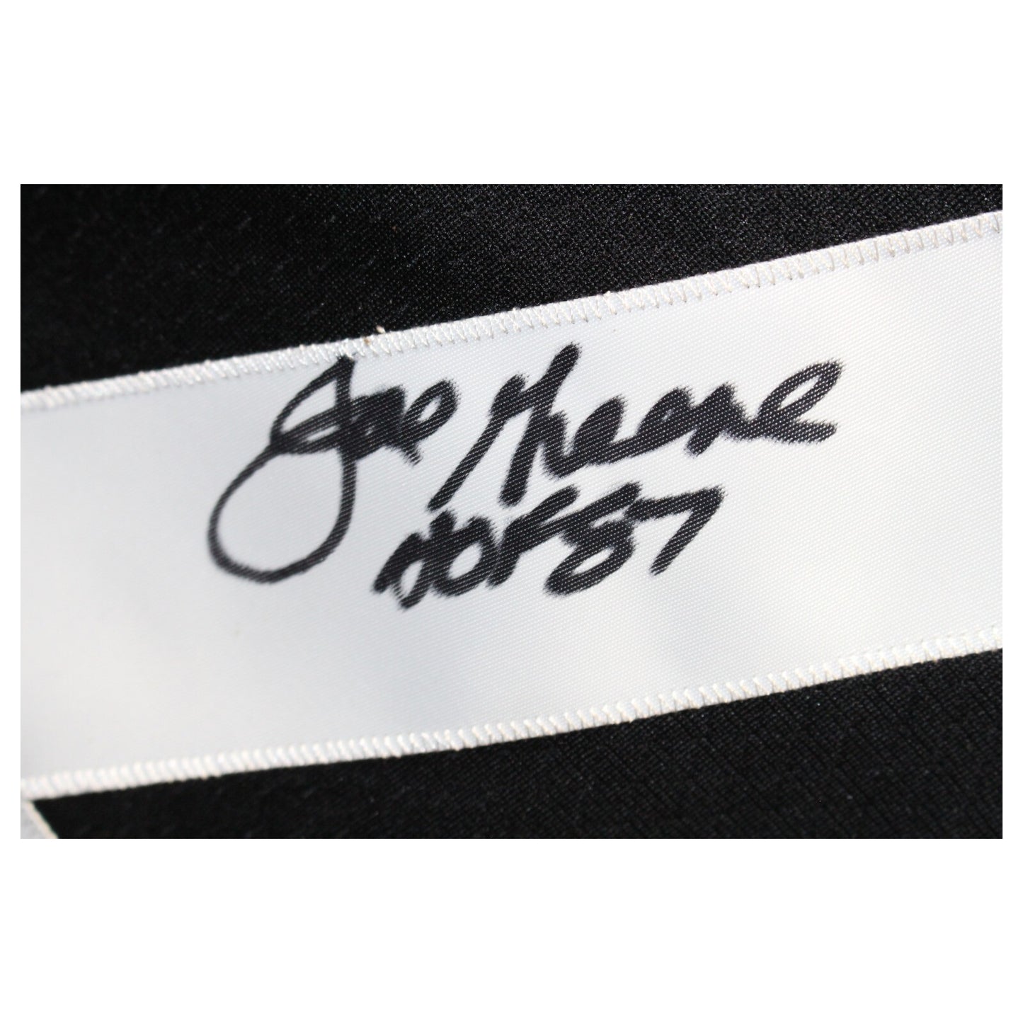 Joe Greene Signed Pittsburgh Steelers Mitchell & Ness Black Jersey