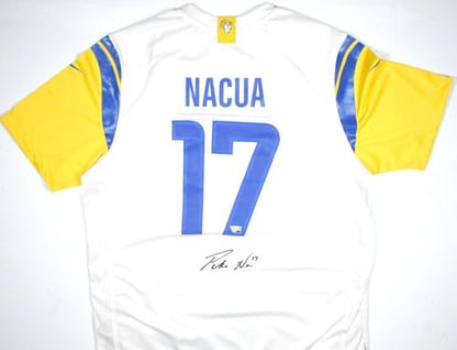 Puka Nacua Signed Los Angeles Rams White Nike Game Jersey