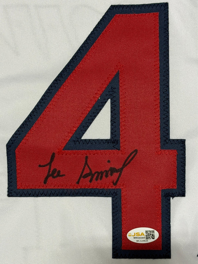 Lee Smith St. Louis Cardinals Signed Custom Baseball Jersey JSA COA