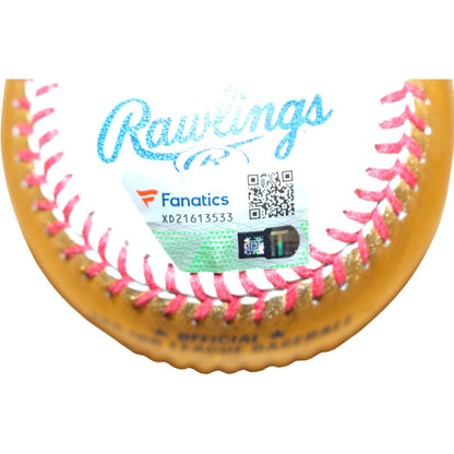 Bryce Harper Autographed Philadelphia Phillies Gold & White OML Baseball