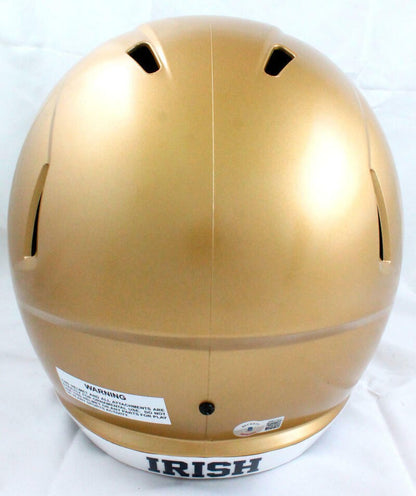 Chase Claypool Signed Notre Dame Fighting Irish Full Size Speed Helmet