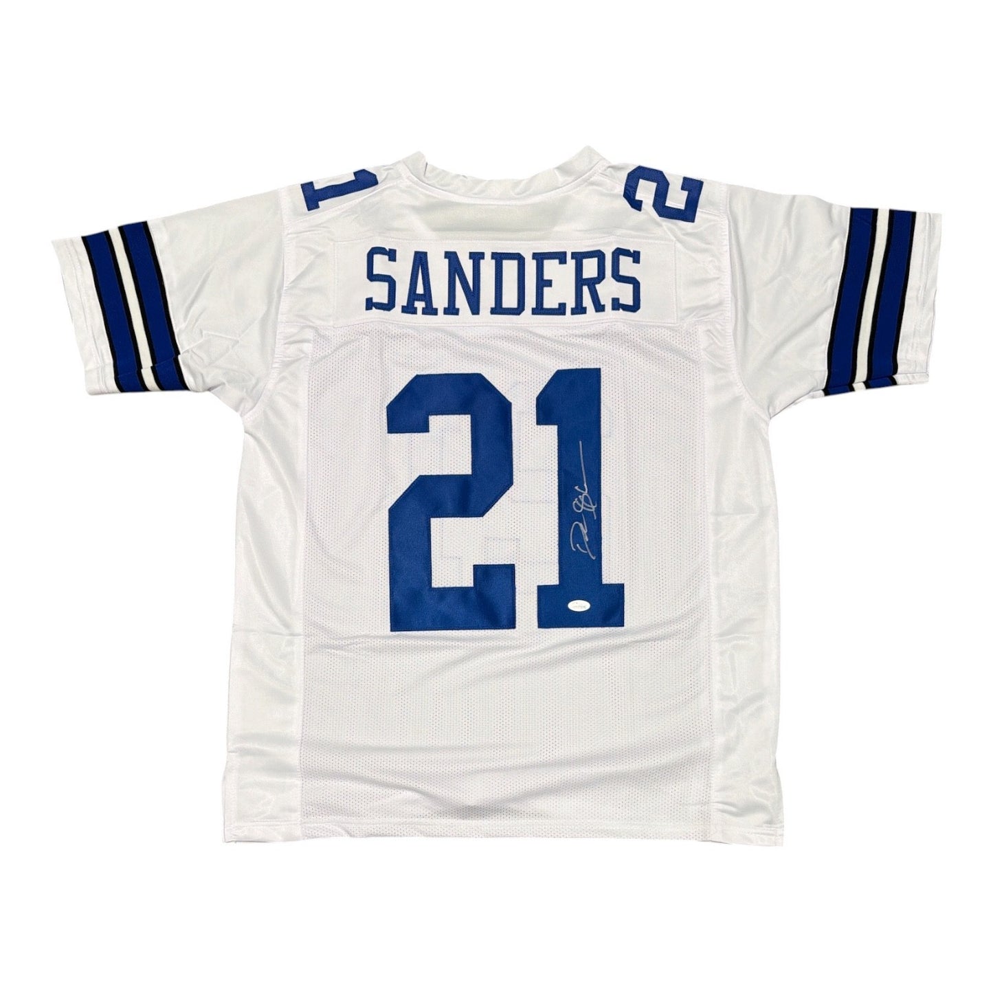 Deion Sanders Autographed Dallas Cowboys Custom Jersey