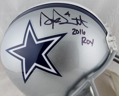 Dak Prescott Autographed Dallas Cowboys Full Size Replica Helmet