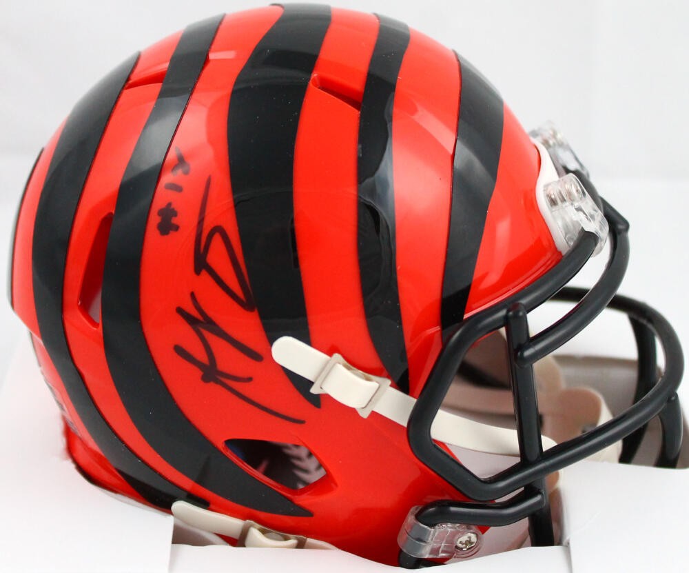 AJ Green Signed Cincinnati Bengals Speed Mini Helmet