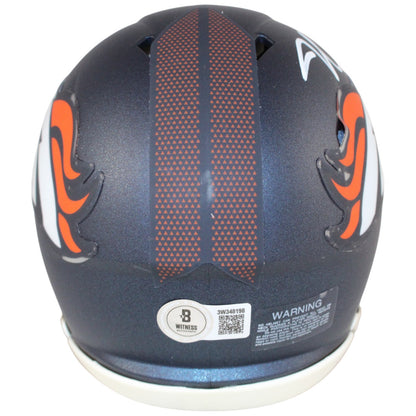 Jonathon Cooper Autographed Denver Broncos Mini Helmet