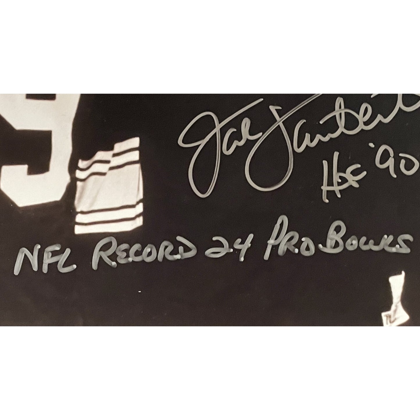 Jack Lambert, Andy Russell & Jack Ham Signed Steelers 11x14 Photo