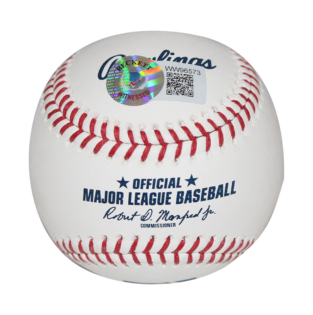 Alan Trammell Detroit Tigers Autographed Baseball (Beckett BAS)