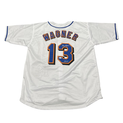 Billy Wagner Signed New York Mets Custom White Jersey (422 SVS) JSA