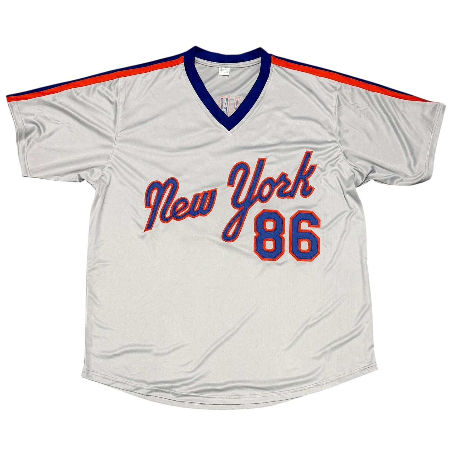 Gooden, Darling, Ojeda & Fernandez Signed 1986 Mets Custom Jersey JSA
