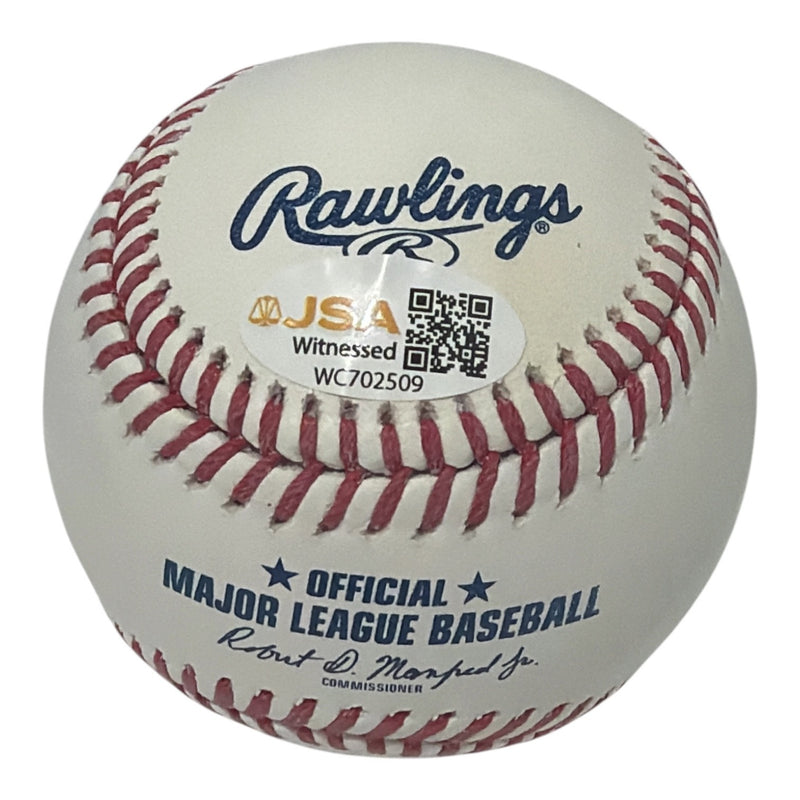 Andrew Fischer Signed Official Major League Baseball "Brew Crew"
