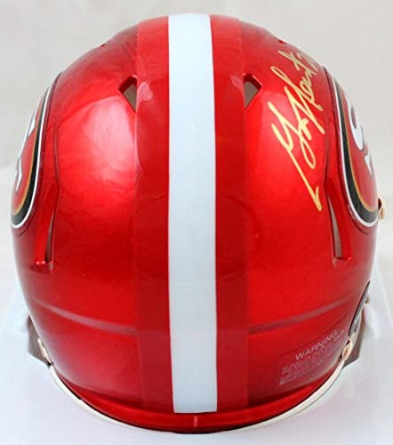 Garrison Hearst Signed San Francisco 49ers Flash Speed Mini Helmet