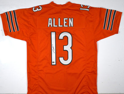 Keenan Allen Autographed Orange Custom Jersey