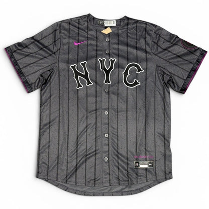 Nolan McLean Signed New York Mets City Connect Jersey