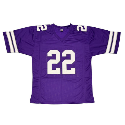 Deuce Vaughn Signed Kansas State Custom Football Jersey
