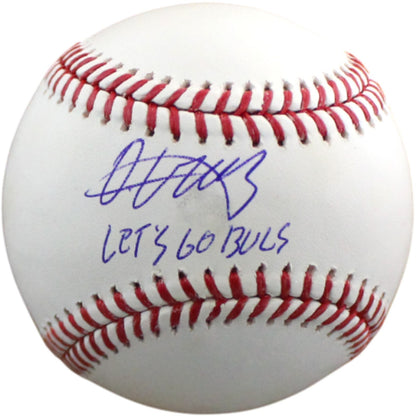 Oneil Cruz Autographed Pittsburgh Pirates MLB Baseball w/ Inscription