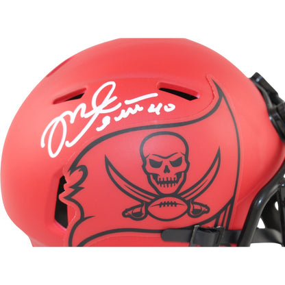 Mike Alstott Autographed Tampa Bay Buccaneers Rave Mini Helmet