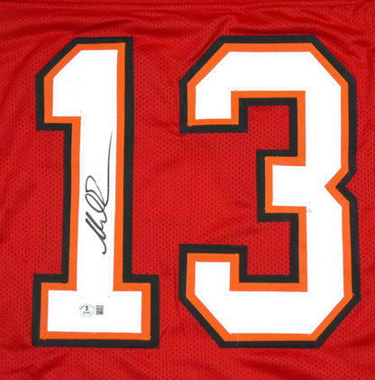 Mike Evans Autographed Tampa Bay Buccaneers Red Custom Jersey