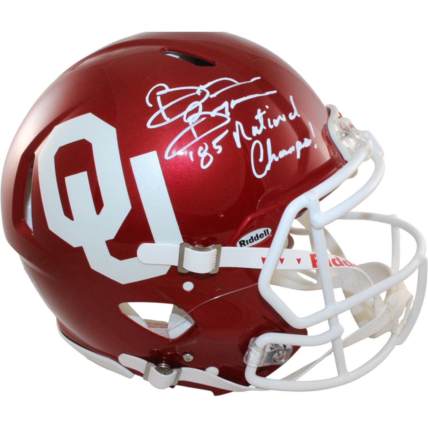 Brian Bosworth Signed Oklahoma Sooners Full Size Authentic Helmet