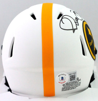 Jerome Bettis Signed Pittsburgh Steelers Lunar Speed Mini Helmet