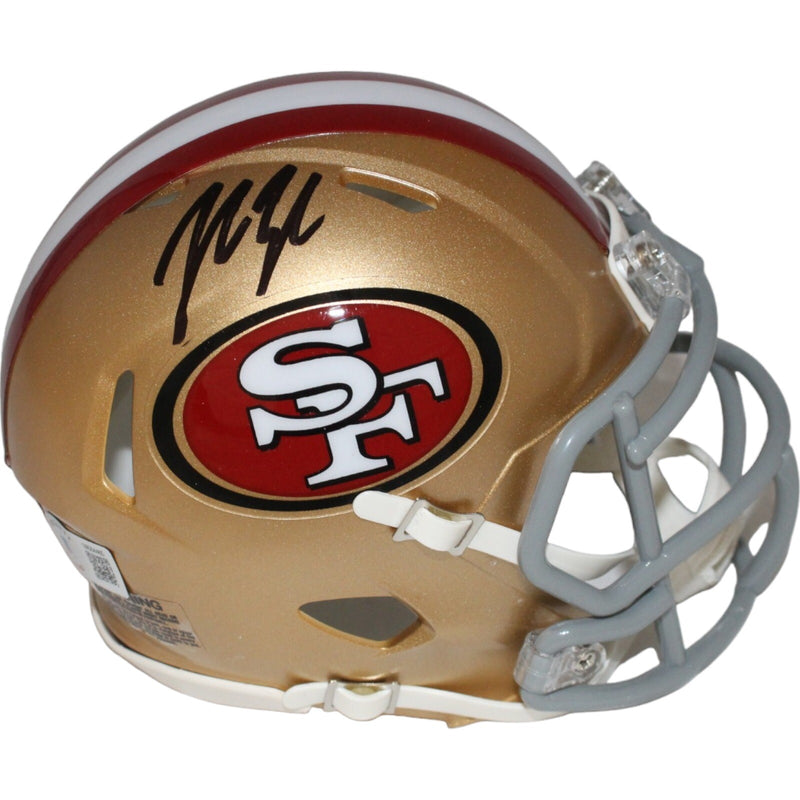 John Lynch Signed San Francisco 49ers Mini Helmet Beckett COA