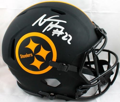 Najee Harris Signed Pittsburgh Steelers Full Size Eclipse Authentic Helmet