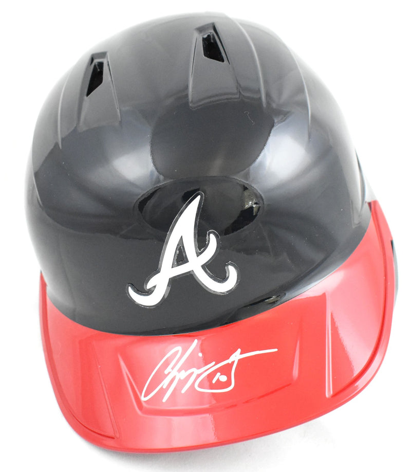 Chipper Jones Autographed Atlanta Braves Full Size Replica Helmet