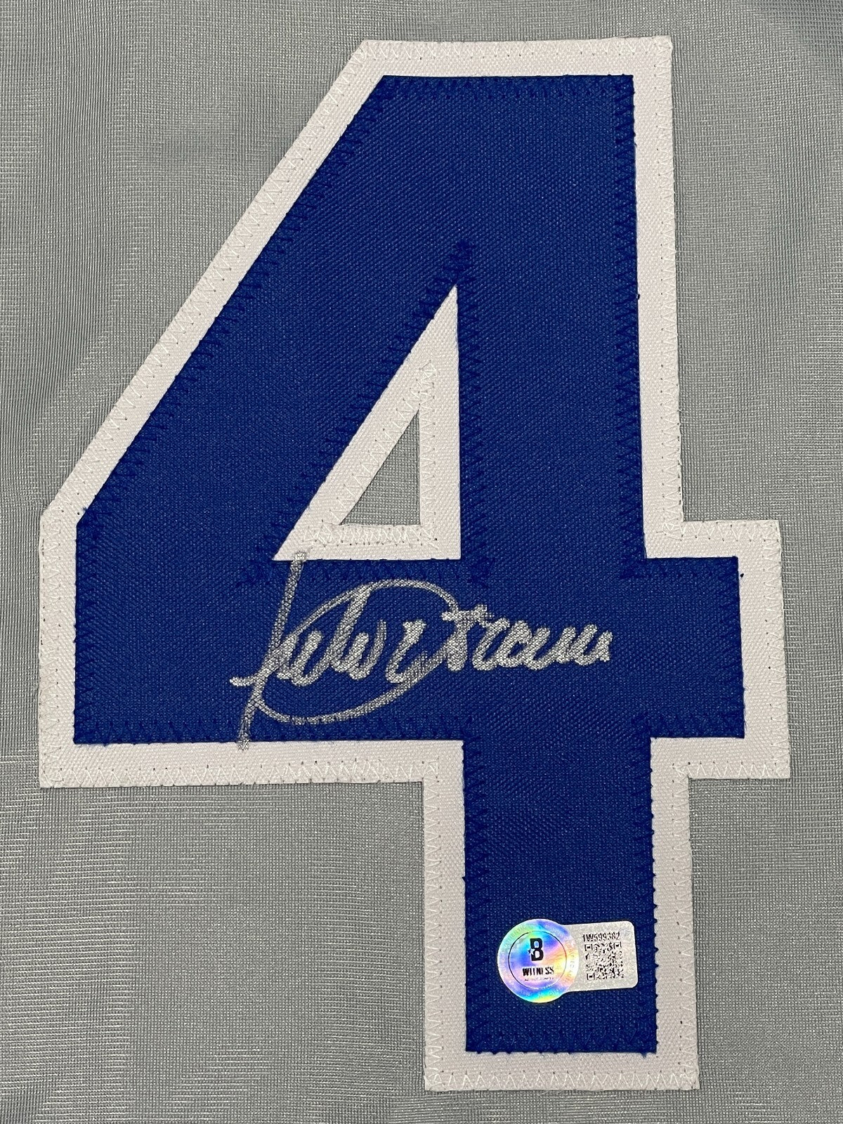Julio Franco Signed Texas Rangers Custom Jersey Beckett BAS