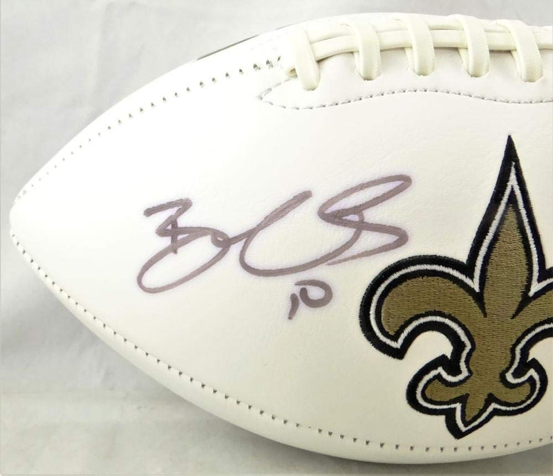 Brandin Cooks Signed New Orleans Saints Logo Football