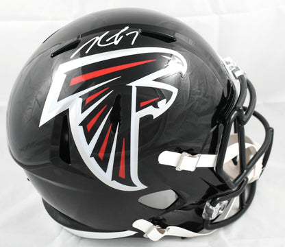 Michael Vick Autographed Atlanta Falcons Full Size Speed Helmet