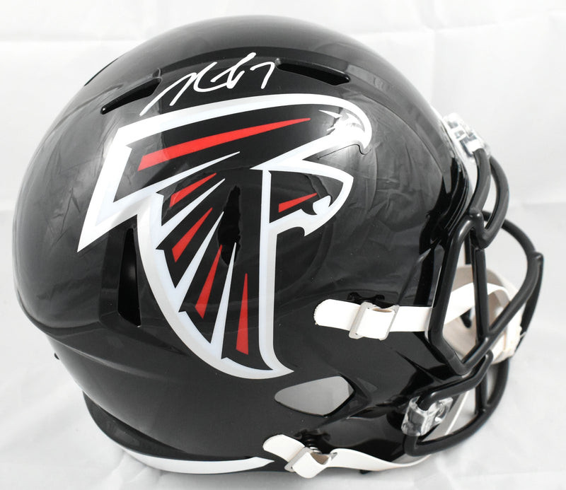 Michael Vick Autographed Atlanta Falcons Full Size Speed Helmet