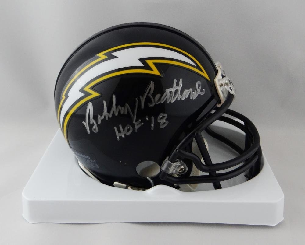 Bobby Beathard Signed Los Angeles Chargers Throwback Mini Helmet