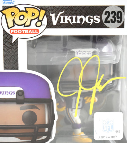 Justin Jefferson Autographed Minnesota Vikings Funko Pop #239