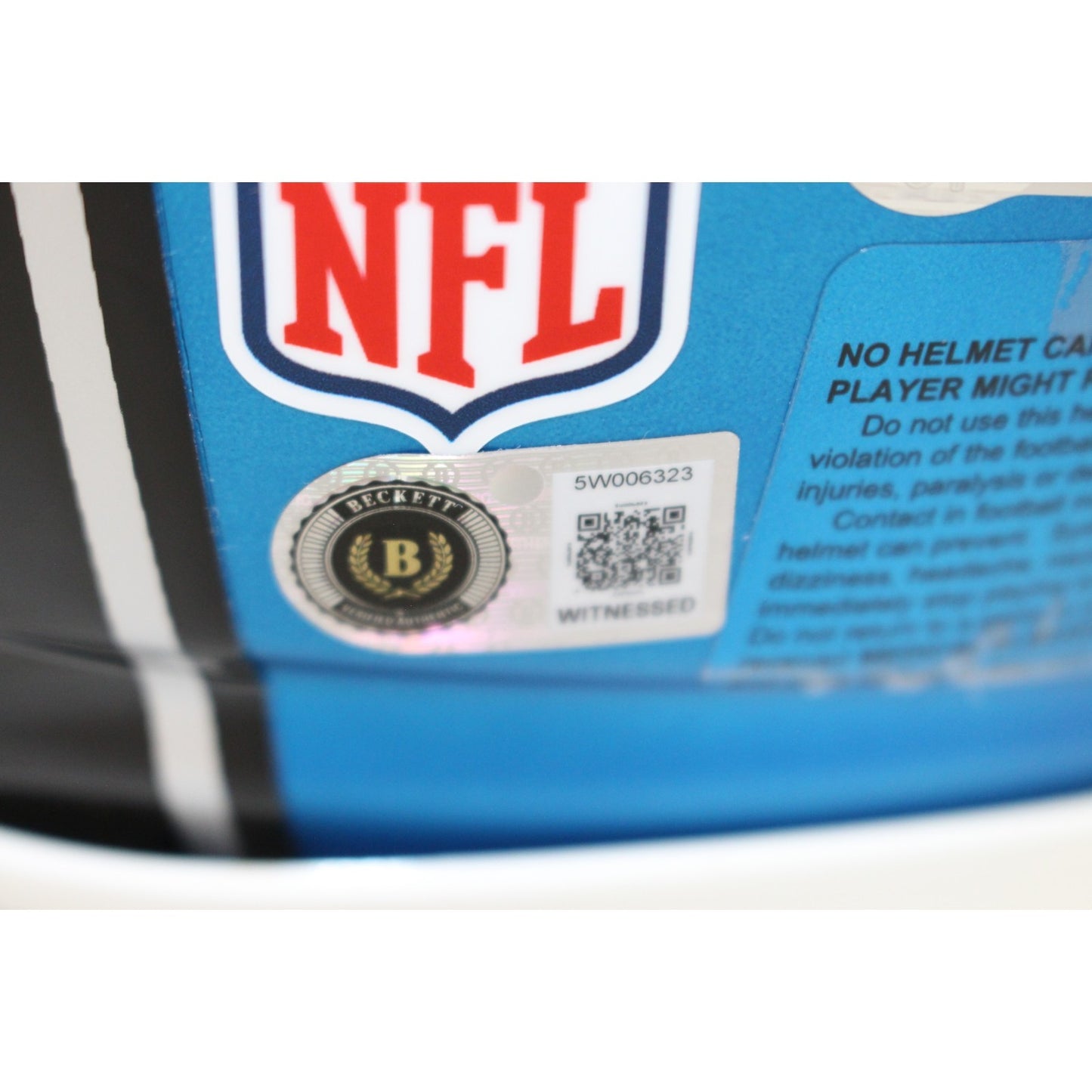 Barry Sanders Autographed Detroit Lions Alternate SpeedFlex Full Size Helmet