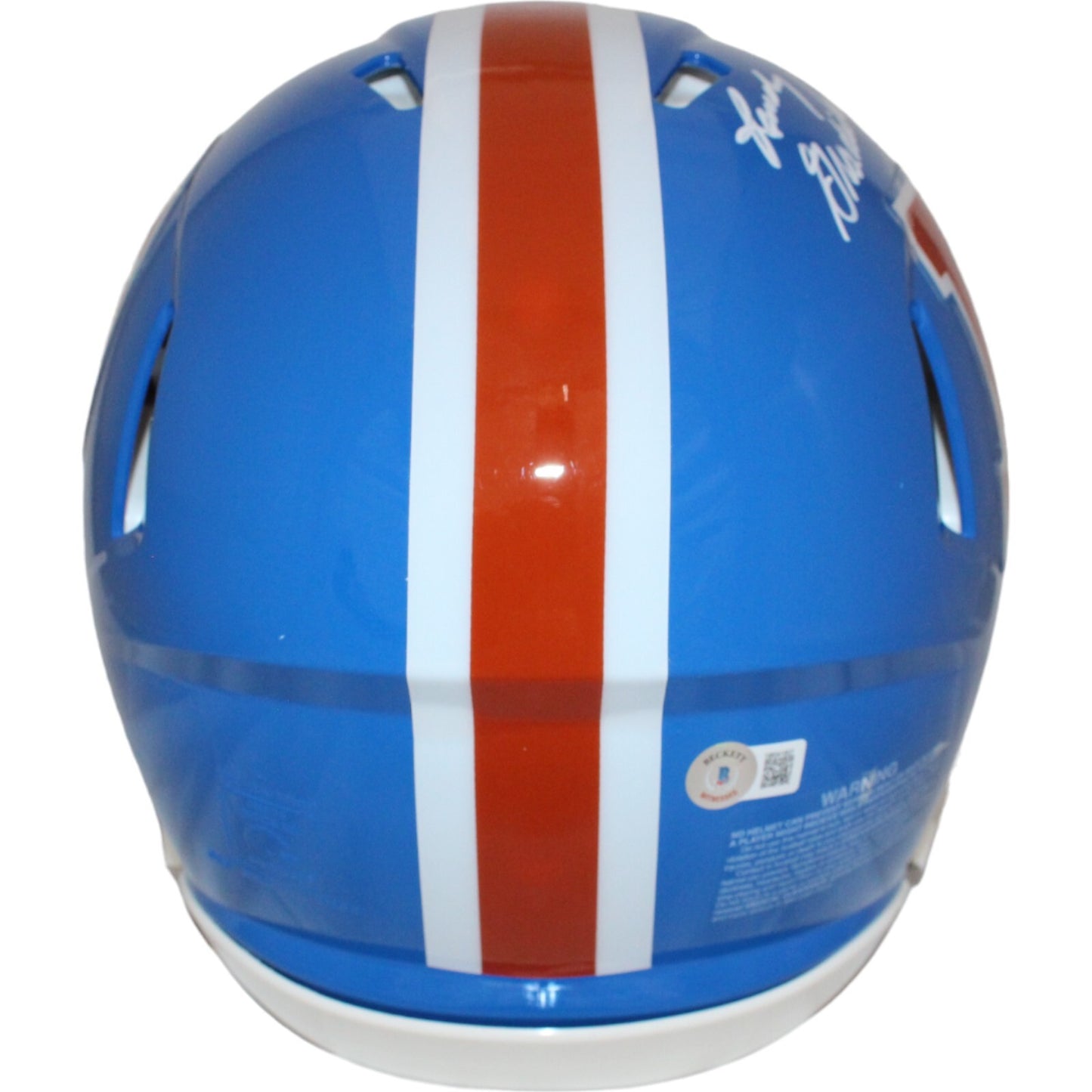 Randy Gradishar Signed Denver Broncos Authentic Helmet Orange Crush