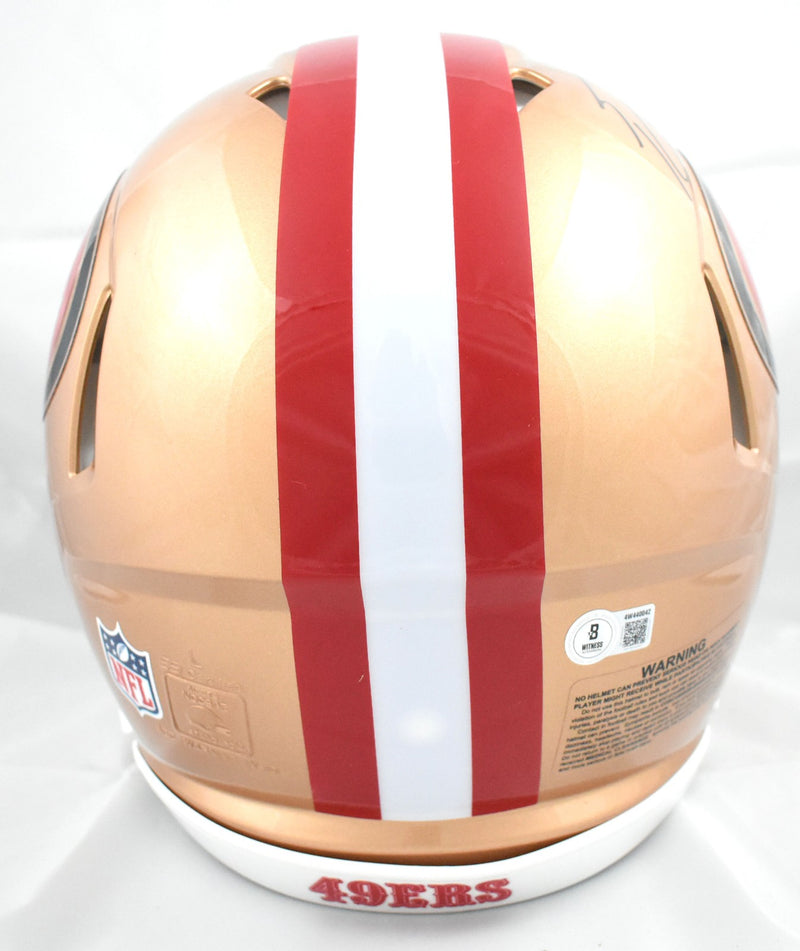George Kittle Autographed San Francisco 49ers Full Size Authentic Helmet