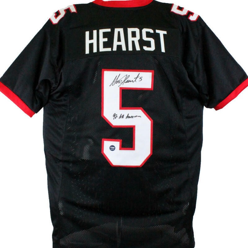 Garrison Hearst Signed Georgia Bulldogs Style Black Jersey - All American