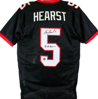 Garrison Hearst Signed Georgia Bulldogs Style Black Jersey - All American