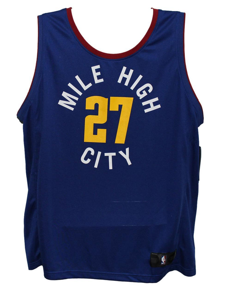 Jamal Murray Signed Denver Nuggets Blue Fastbreak Basketball Jersey
