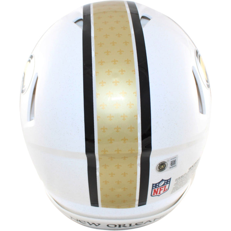 Alvin Kamara Signed New Orleans Saints 2025 Alternate Pro Helmet