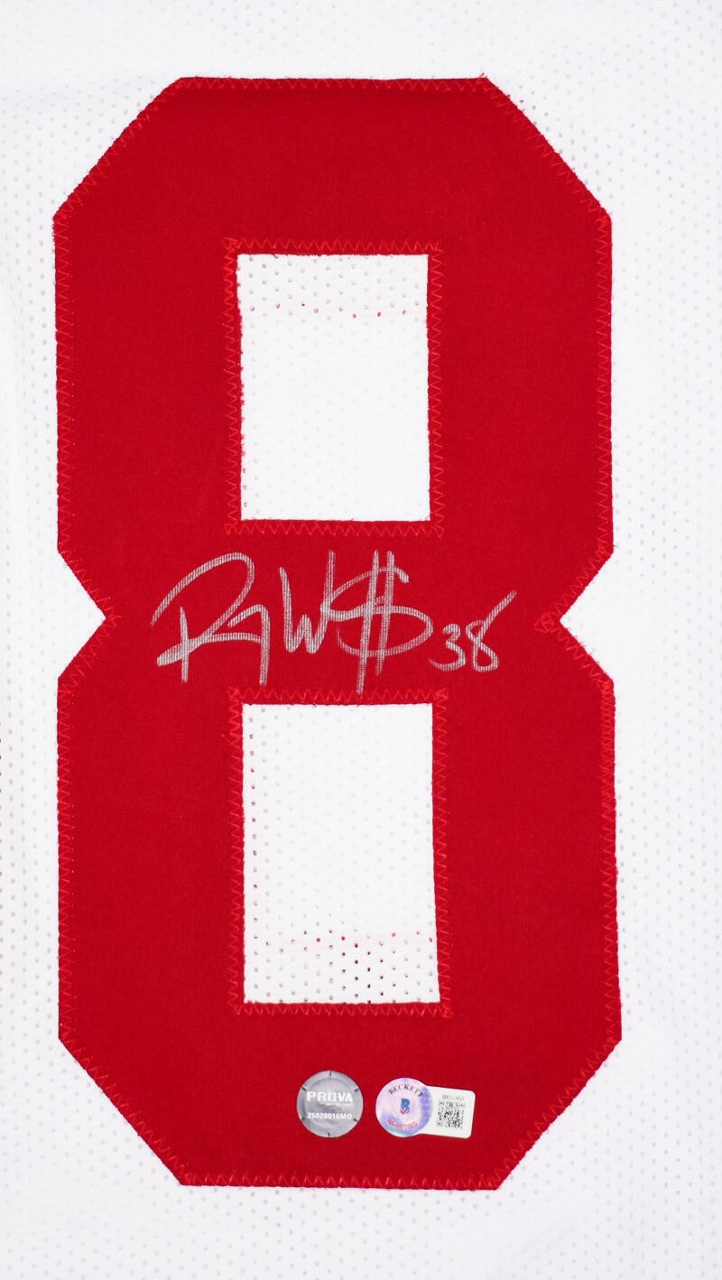 Roy Williams Signed White Custom College Style Football Jersey