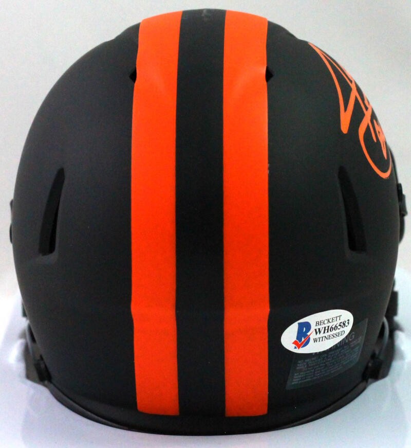 Jarvis Landry Autographed Cleveland Browns Eclipse Speed Mini Helmet