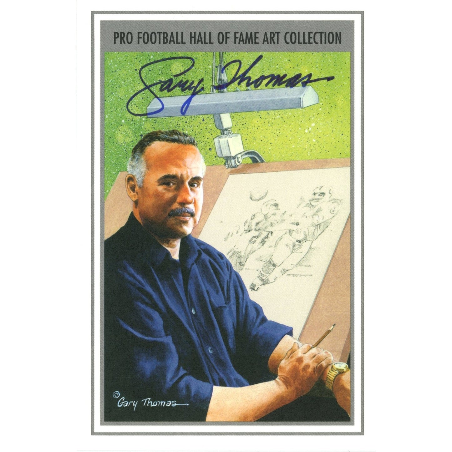 2012 Hall of Fame Multi-Signed Goal Line Art Card Set