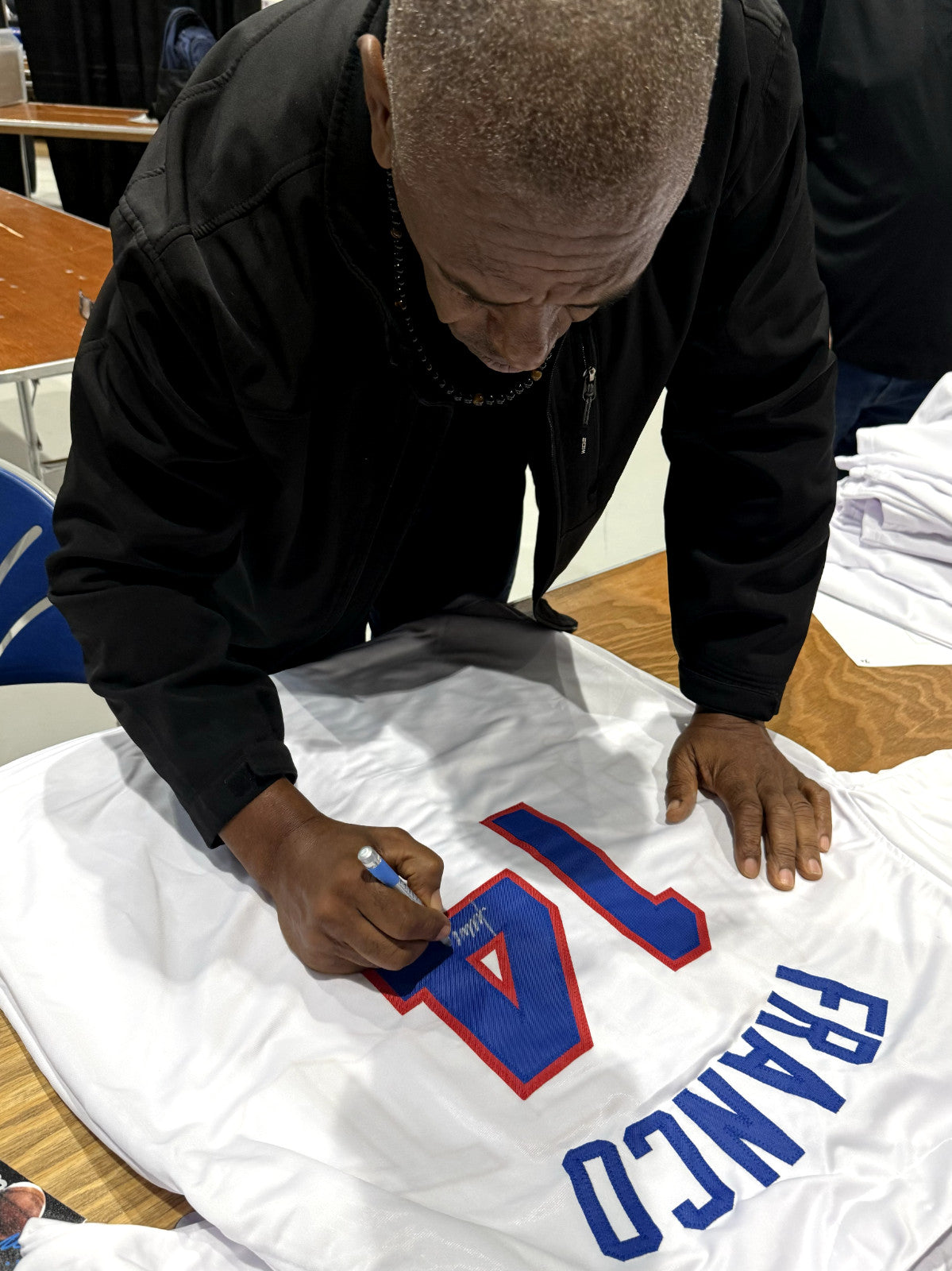 Julio Franco Signed Texas Rangers Custom Baseball Jersey - Beckett COA
