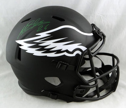 Miles Sanders Autographed Philadelphia Eagles Full Size Eclipse Speed Helmet