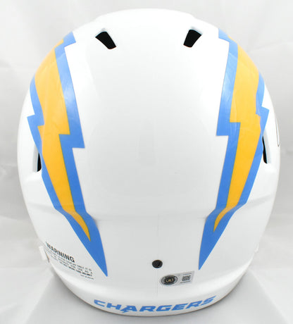 LaDainian Tomlinson Autographed Los Angeles Chargers Full Size Speed Helmet