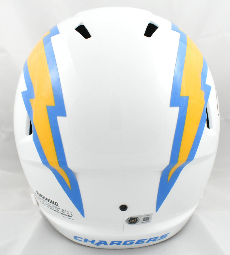LaDainian Tomlinson Autographed Los Angeles Chargers Full Size Speed Helmet
