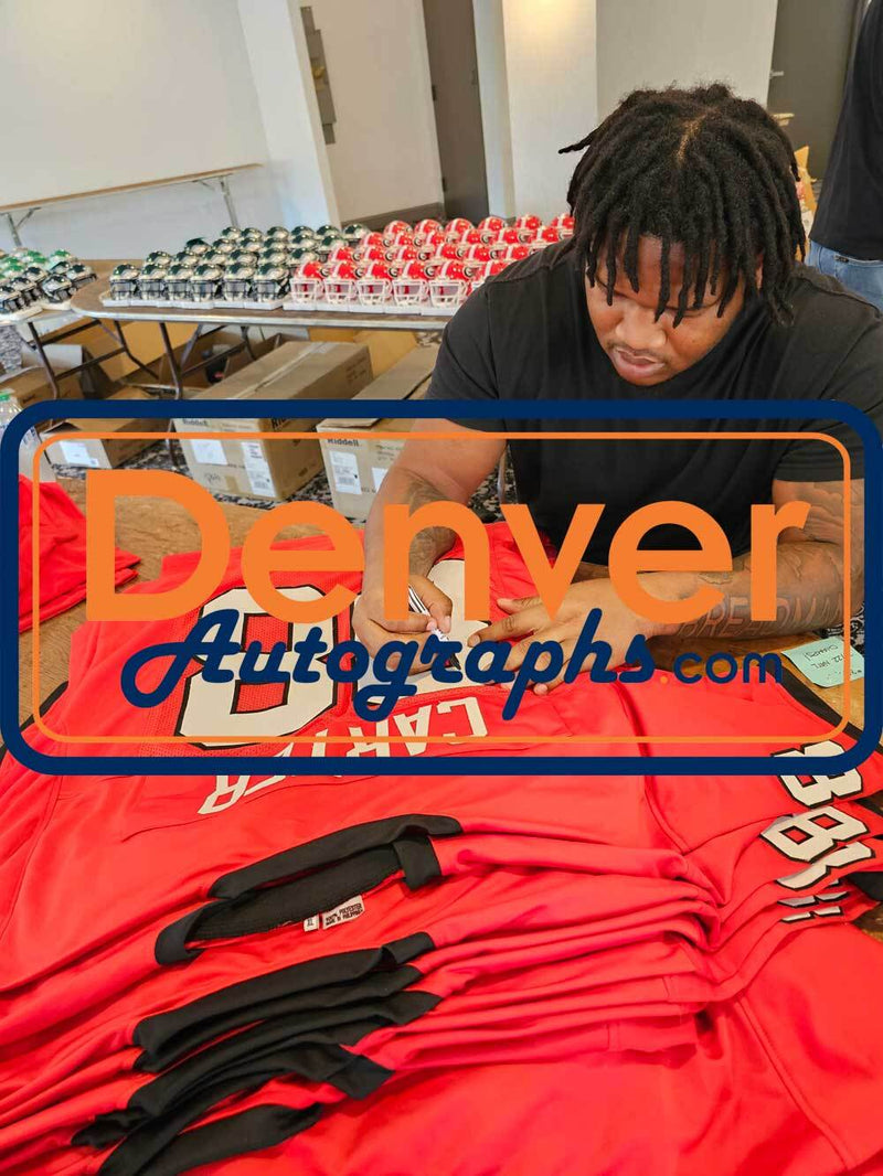 Jalen Carter Autographed Georgia Bulldogs Style Jersey - Beckett BAS