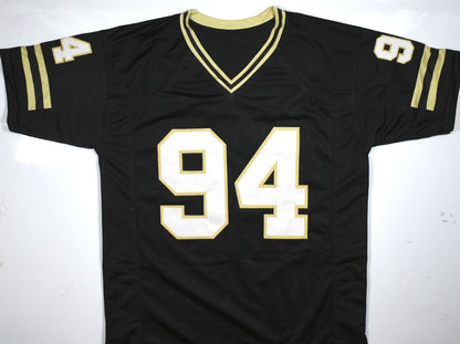 Ryan Kerrigan Signed Purdue Custom College Style Jersey - Black
